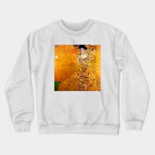 Gustav Klimt Famous art Portrait of Adele Bloch-Bauer I 1907 Crewneck Sweatshirt